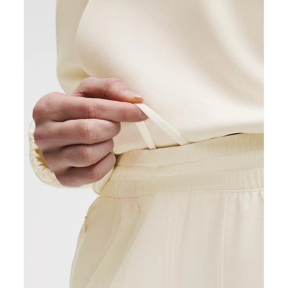 155-Lululemon-Swift Mid-Rise Wide-Leg Pant-Light Ivory - Picture 4 of 6